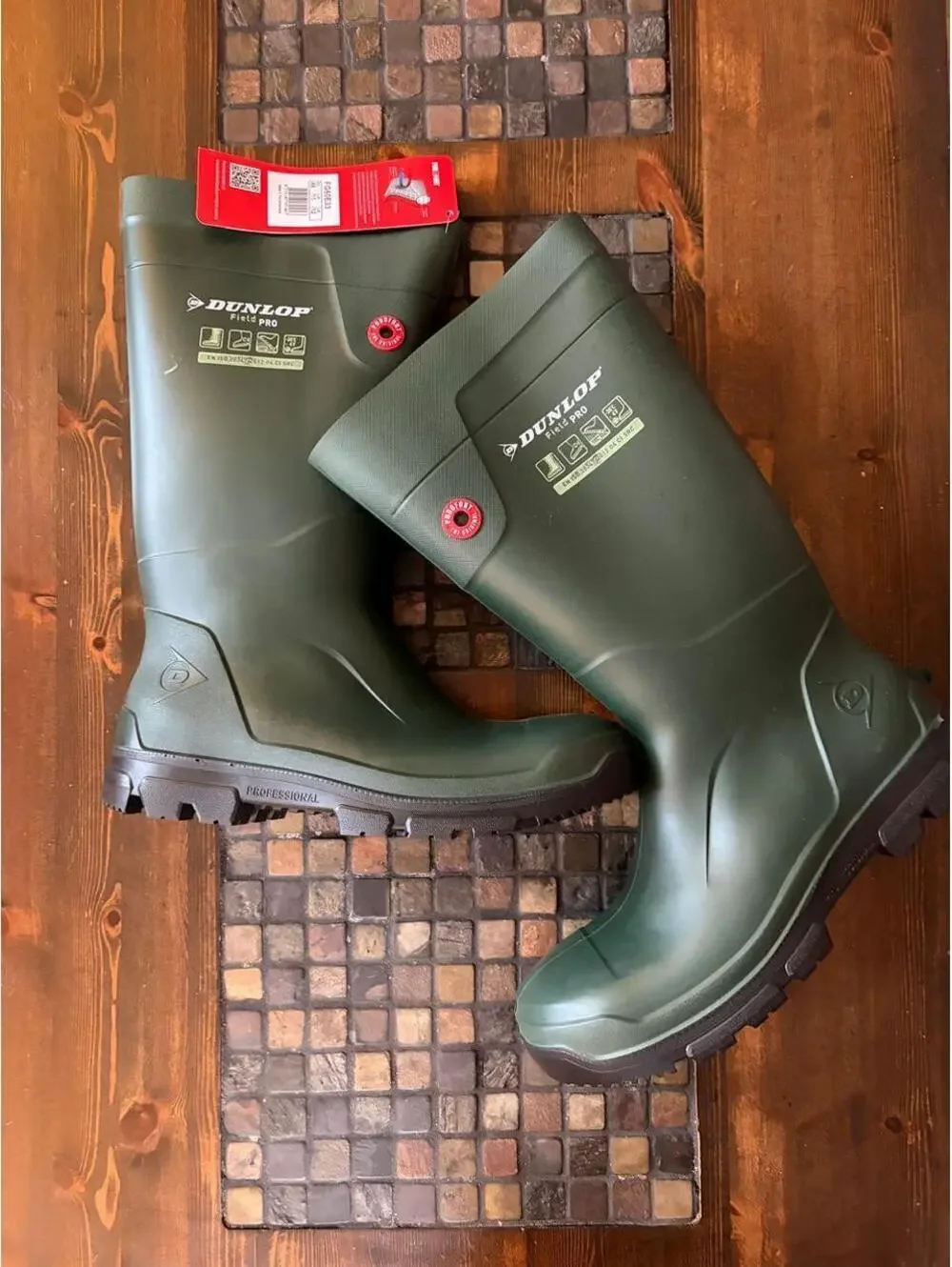 Dunlop Purofort FieldPRO Waterproof Work Boots Mens size 11